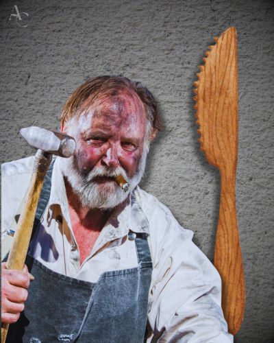 casa de herrero cuchillo de palo